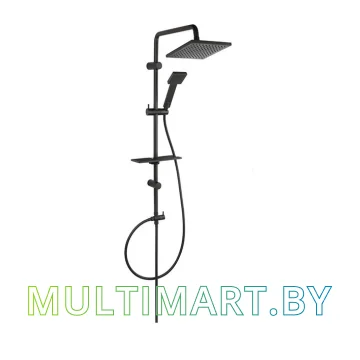 Душевая система Ferro Squerto Lux NP24-BL (черный)